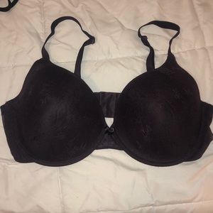 Purple Lace lightly lined bra
